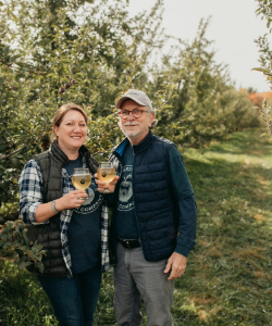 Steve Garwood and Anne Garwood Hampp - Ragged Hill Cider Company